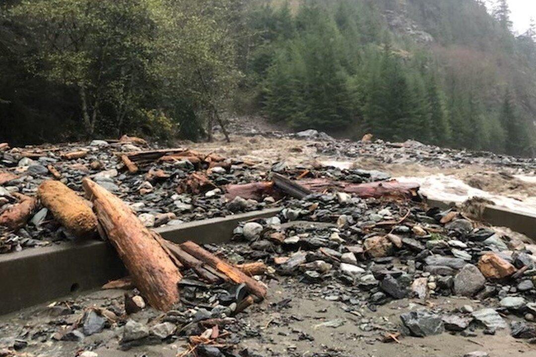 Rescuers Search for Victims of Canada Landslides, Railway Lines Cut