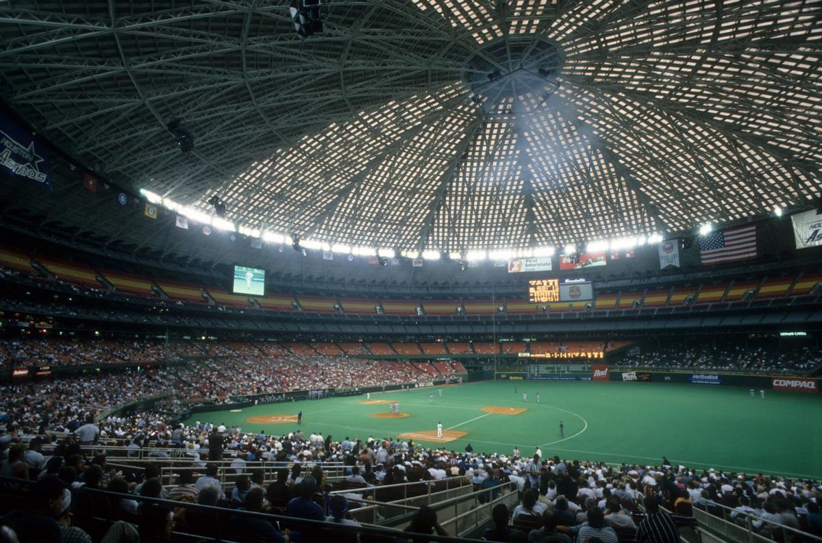 View of the Houston Astrodome. (Matthew Stockman/Getty Images)