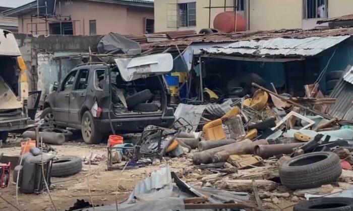 Gas Explosion in Nigeria’s Lagos Kills 5, Including a Child