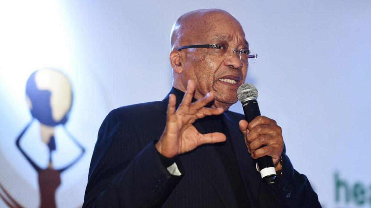 Then-President Jacob Zuma at Manxili, South Africa, on May 9, 2015. (Siyabulela Duda/ GCIS)