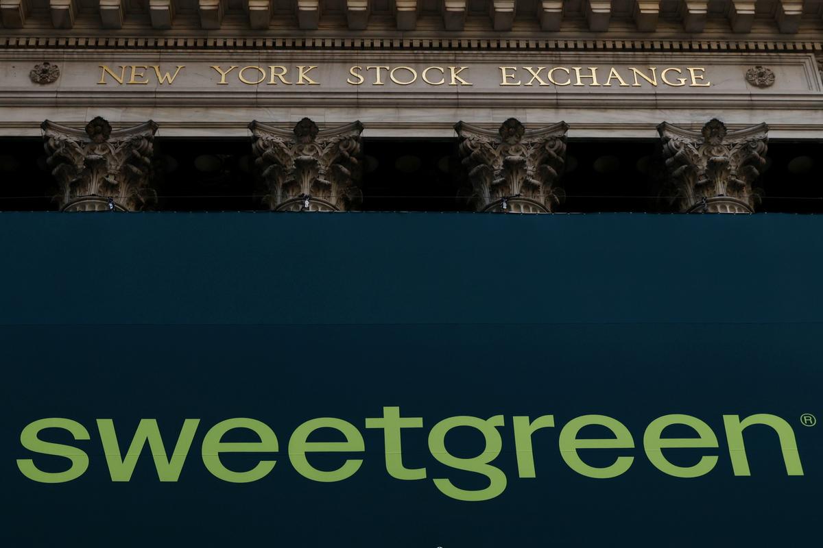 Salad Chain Sweetgreen Valued at $5.5 Billion as Shares Soar in New York Debut