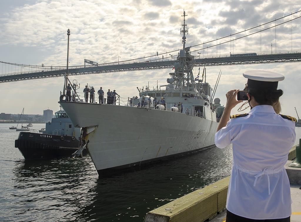 Fire Breaks out on Canadian Warship Off the Coast of Norway, No Injuries Reported