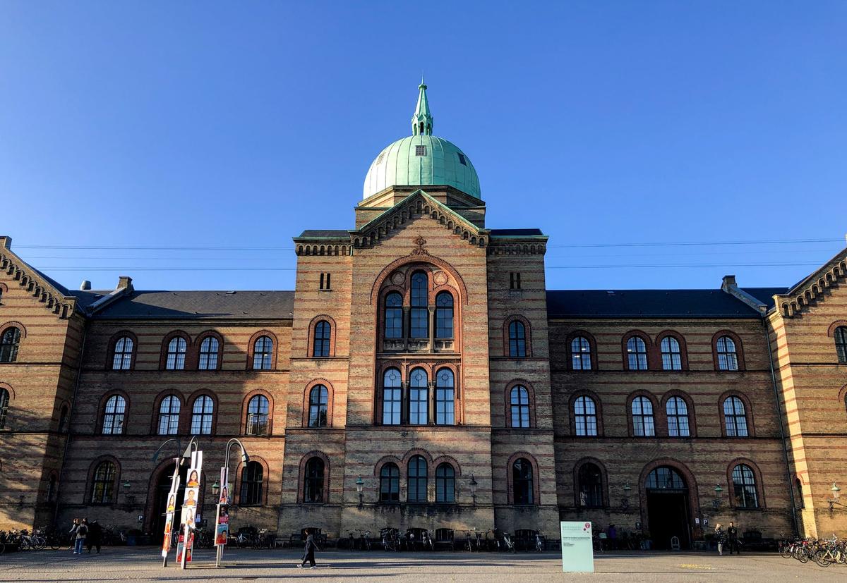 A view of the University of Copenhagen in Denmark, on Oct. 29, 2021. (Nikolaj Skydsgaard/Reuters)