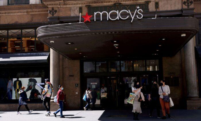 Macy’s Shares Surge as Early Moves to Stock up for the Holidays Pay Off