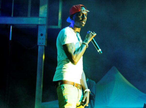 Young Dolph performs at The Parking Lot Concert in Atlanta on Aug. 23, 2020. (Paul R. Giunta/Invision/AP)