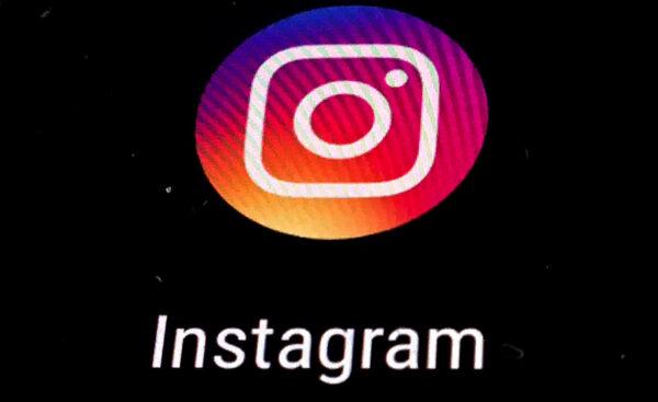 The Instagram app logo is displayed on a mobile screen in Los Angeles on Nov. 29, 2018. (Damian Dovarganes/AP Photo)