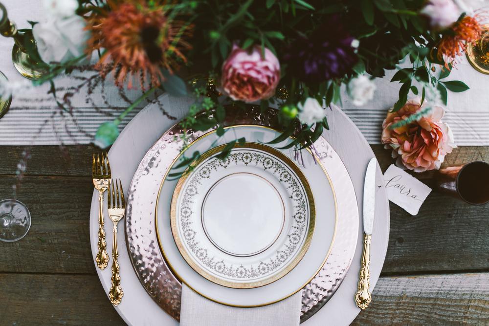 Don't be afraid to break out your best tableware. (photobyjoy/Shutterstock)