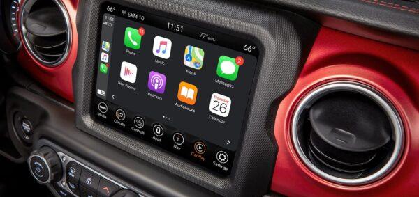 Uconnect infotainment system. (Courtesy of Jeep/Stellantis)