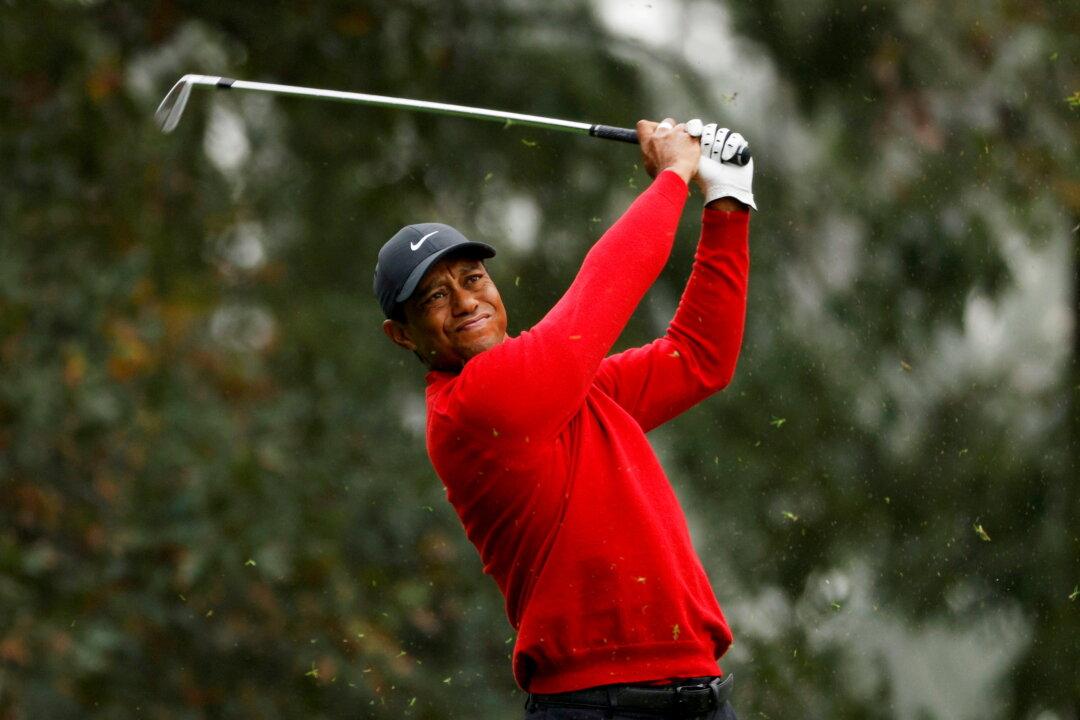 Tiger Woods Posts First Video of Him Practicing Since February Car Crash