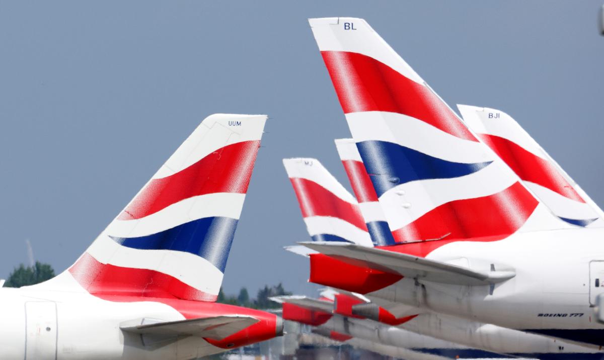 British Airways Owner IAG Says Transatlantic Bookings Close to 2019 Levels