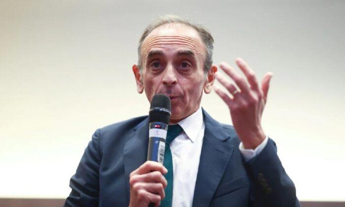 French Presidential Hopeful Zemmour Says COVID Fears Are Overblown