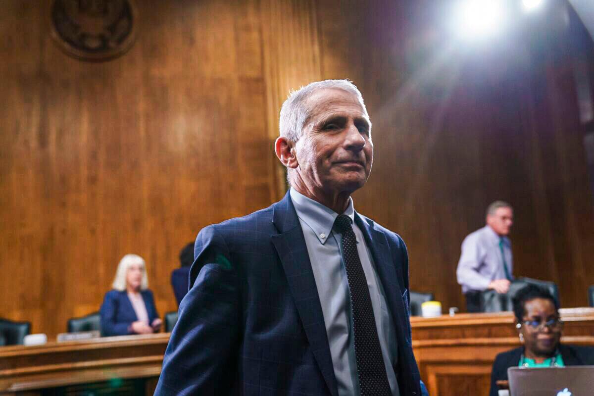 Dr. Anthony Fauci in Washington on July 20, 2021. (J. Scott Applewhite/Pool/Getty Images)