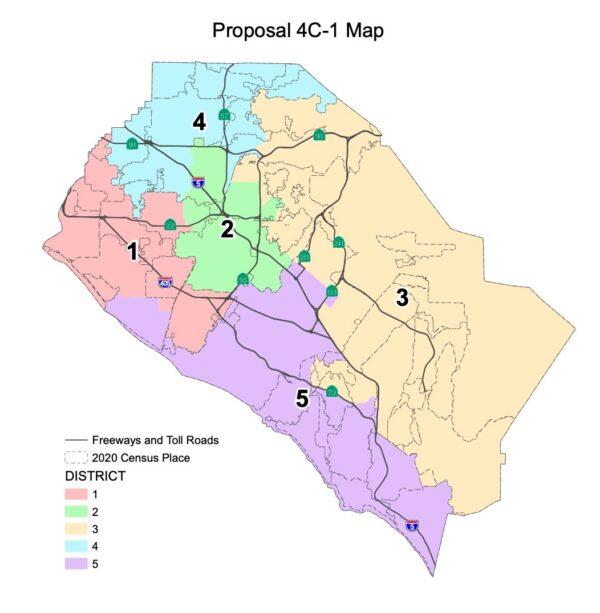 4C-1 Map (Courtesy of the Orange County Board of Supervisors)