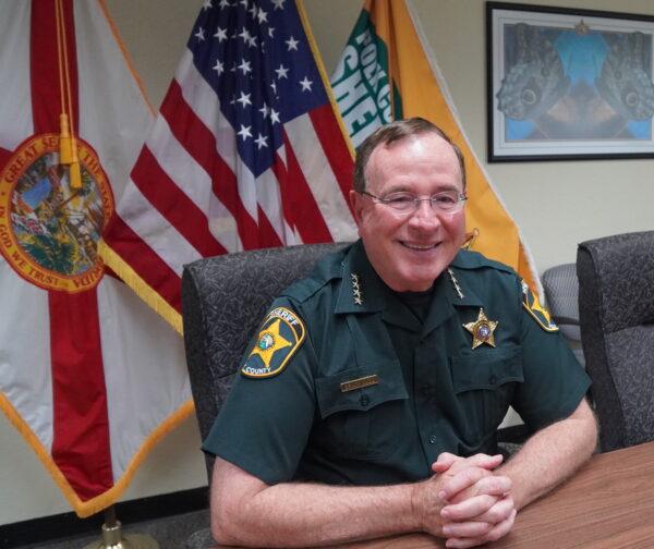 Sheriff Grady Judd has worked to eliminate "obscene businesses" in Polk County. (Jannis Falkenstern/The Epoch Times)