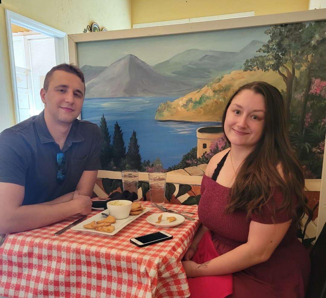 Madison Thacker, 22, of Columbus, Ohio, with her boyfriend. (Courtesy of Madison Thacker)