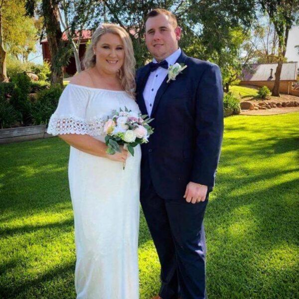 Zoey-Lea O’Hehir and her husband, Jake O'Hehir. (Courtesy of <a href="https://www.facebook.com/zoeylea.usher">Zoey-Lea O’Hehir</a>)