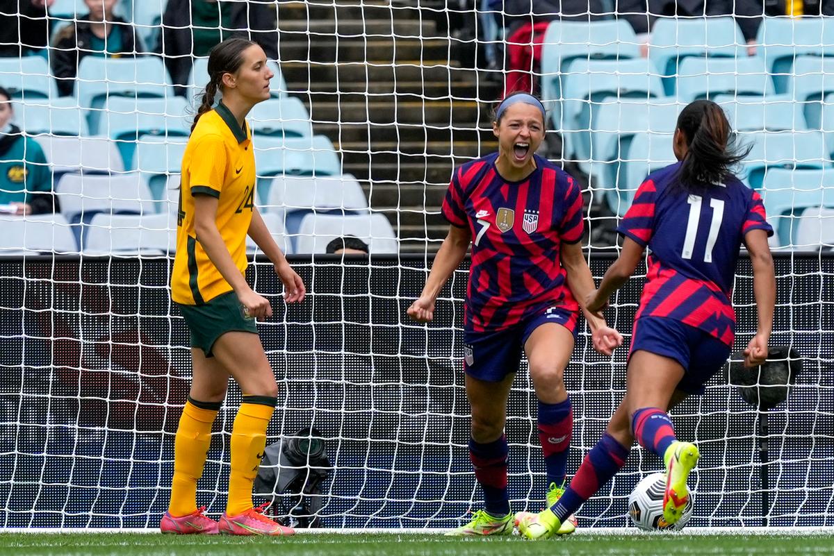 Victorious Return: US Women’s Soccer Team Beats Australia 3–0