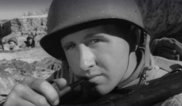 A young Lloyd Bridges as Sgt. Ward, in “A Walk in the Sun.” (20th Century Fox)