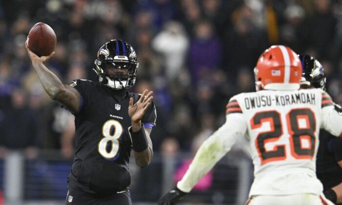 Ravens Come Away With Sloppy Victory Over Browns