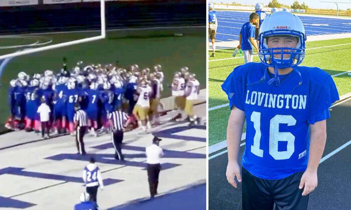 Opposing Teams Celebrate Together Over Football Player With Down Syndrome’s First Touchdown