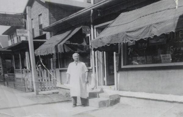 In 1946 Italian immigrant Giuseppe Spanel left his job at National Cash Register in Dayton, Ohio, to open a grocery store in half of the building next to where his son, Pete, opened a TV, radio, and appliance repair shop that year. (Photo courtesy of Joe Spanel)