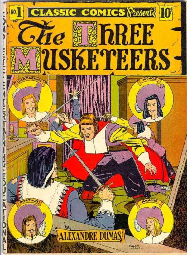The first run of the comic book series "Classics Illustrated" ran from 1941 to 1969. (Public Domain)