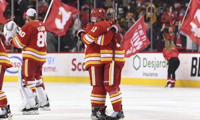 NHL Roundup: Flames Edge Pens in 7-round Shootout