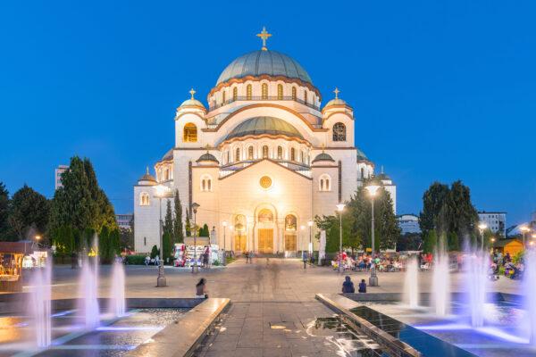 Saint Sava in Belgrade. (ynm_yn/Shutterstock)