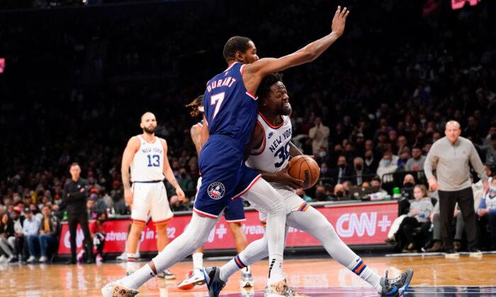 Nets Outlast Knicks in the Battle for New York 112–110
