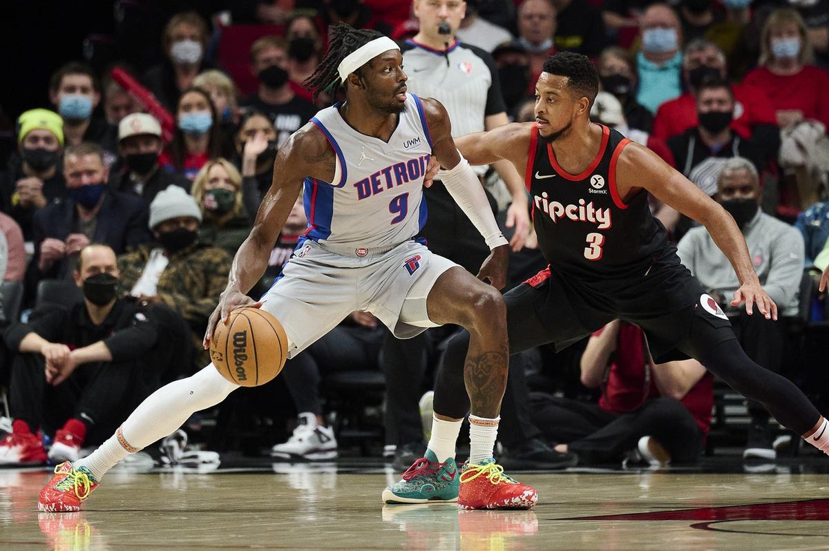 Even Without Damian Lillard, Blazers Blast Skidding Pistons