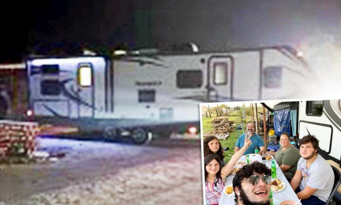 Kind Stranger Gifts Trailer to Family Living in Tents After Hurricane Ida Destroyed Their Home