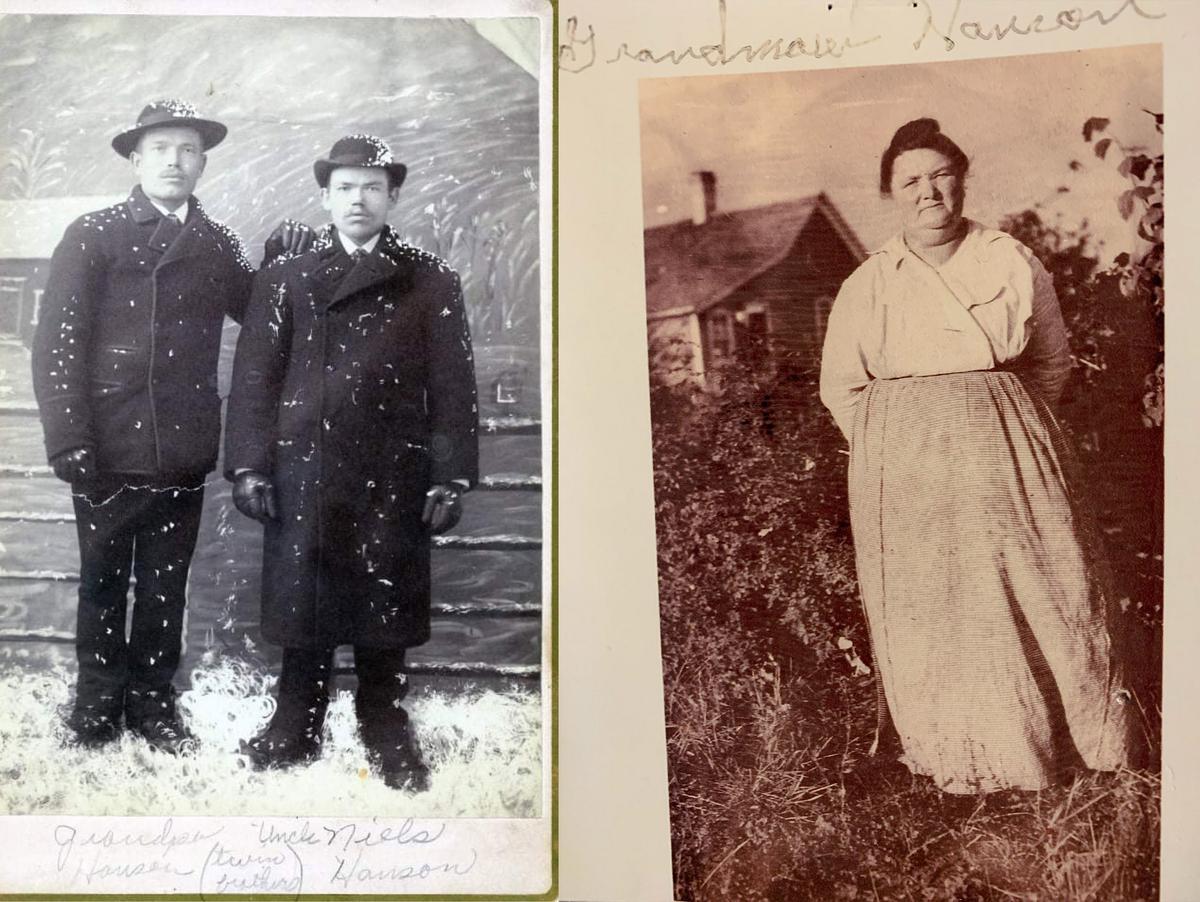 (Left) Carl Isaac Hanson (L) and his brother Niels; (Right) Stan's great-grandma Mary from the 1890s or early-1900s. (Courtesy of <a href="https://www.facebook.com/stan.hanson.585">Stan Hanson</a>)