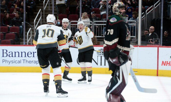 Golden Knights’ Balanced Offense Buries Coyotes