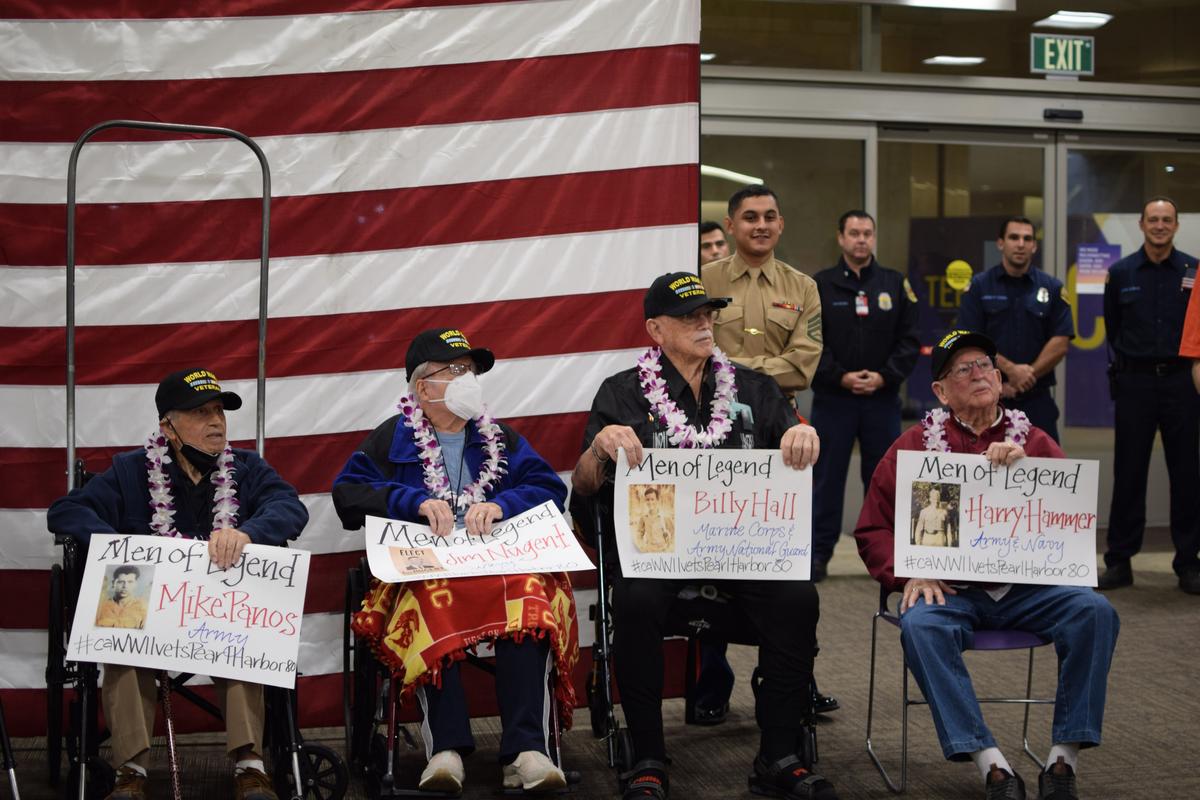 Local WWII Vets Honored at Pearl Harbor Commemoration