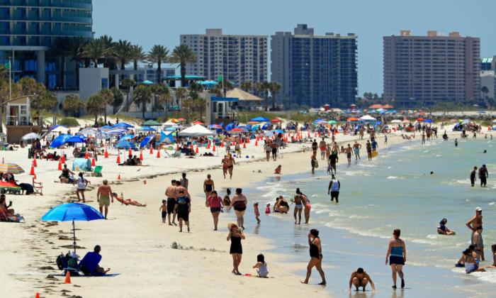 Florida Gov. Ron DeSantis Touts Continued Record Growth in Tourism