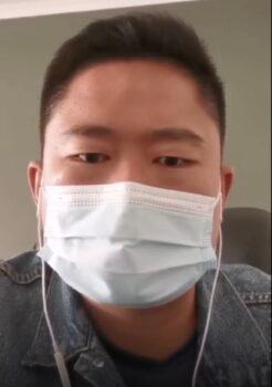A Chinese man surnamed Hao said he was infected with Omicron variant in Johannesburg, South Africa, on Dec. 4, 2021. (screenshot/Hao's Tencent Weibo)