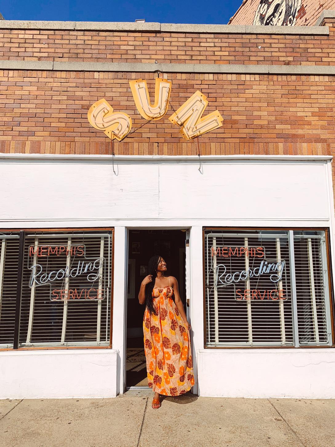 The Sun Studio. (Ciara Johnson/Memphis Tourism)