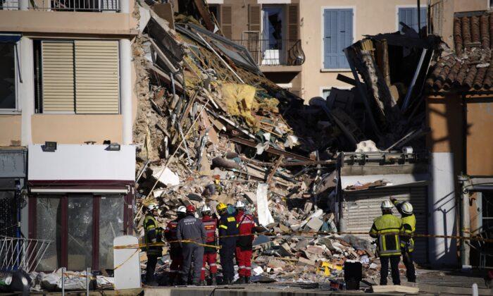 Blast Levels French Building; at Least 1 Dead, Baby Found