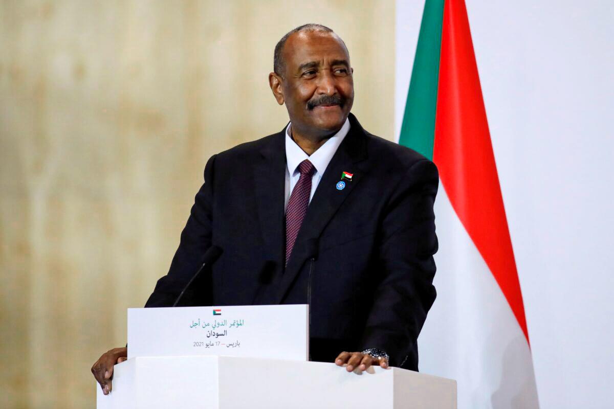 Sudan’s Burhan Says Military Will Exit Politics After 2023 Elections
