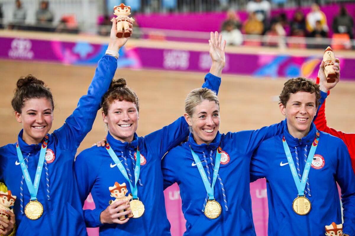 American Rider Birch Swapping Velodrome for Outer Space