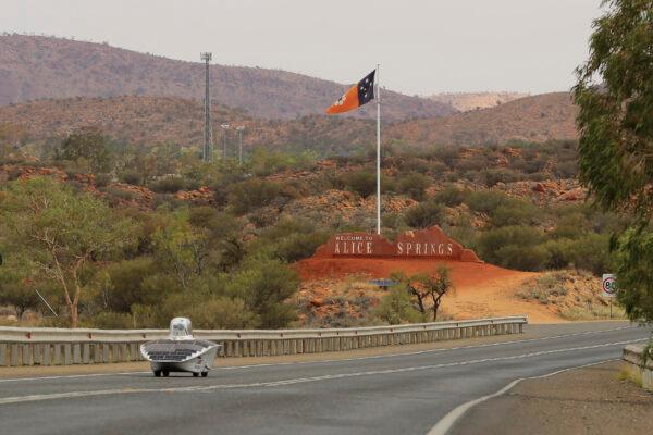 World Solar Challenge - a 3000 km solar-powered vehicle race between Darwin and Adelaide. (Mark Evans/Getty Images for SATC)