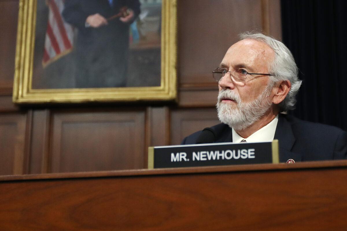 Rep. Dan Newhouse (R-Wash.) questions Matt Albence, then-acting director of Immigration and Customs Enforcement, during a hearing in the Rayburn House Office Building on Capitol Hill in Washington, on July 25, 2019. (Chip Somodevilla/Getty Images)