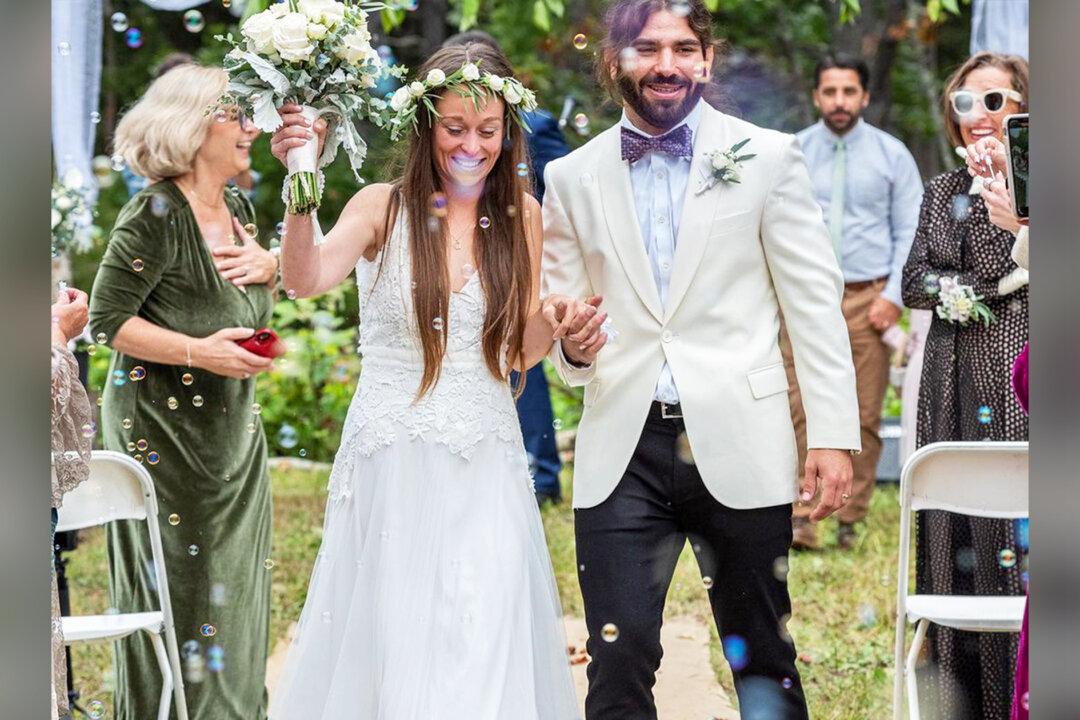 Bride Surprises Blind Groom With a Tactile Wedding Dress: ‘I Felt Like His Queen’