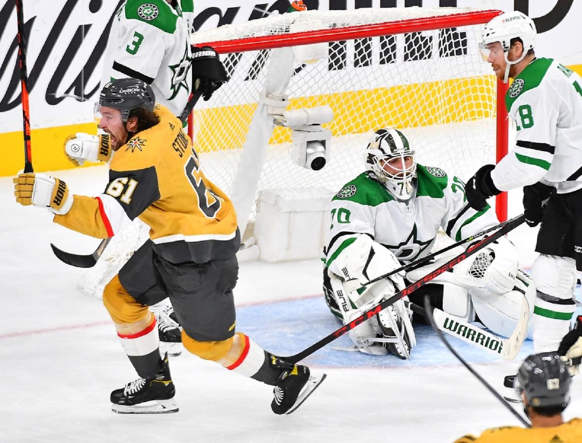 NHL Roundup: Knights Rally to End Stars’ Win Streak