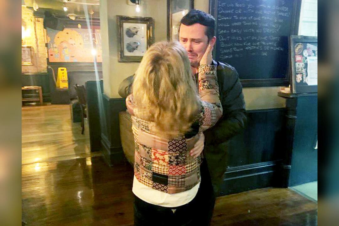 Son Breaks Down Hugging His Mom for the First Time Since Pandemic Separated Them for 2 Years