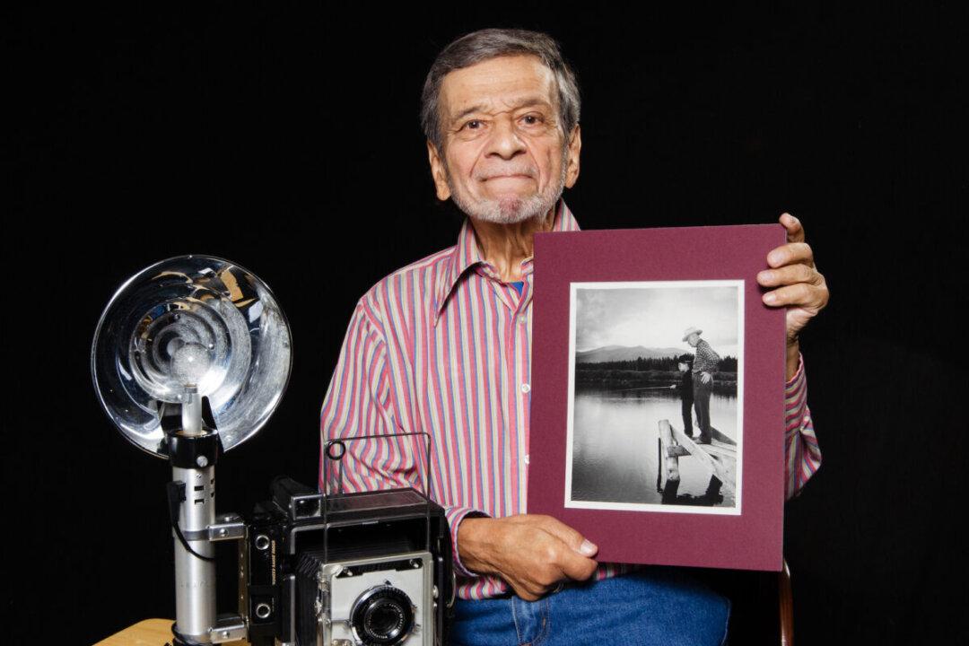 Photographing President Eisenhower