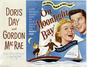 Movie poster for "On Moonlight Bay" starring Doris Day and Gordon MacRae. (Warner Bros.)