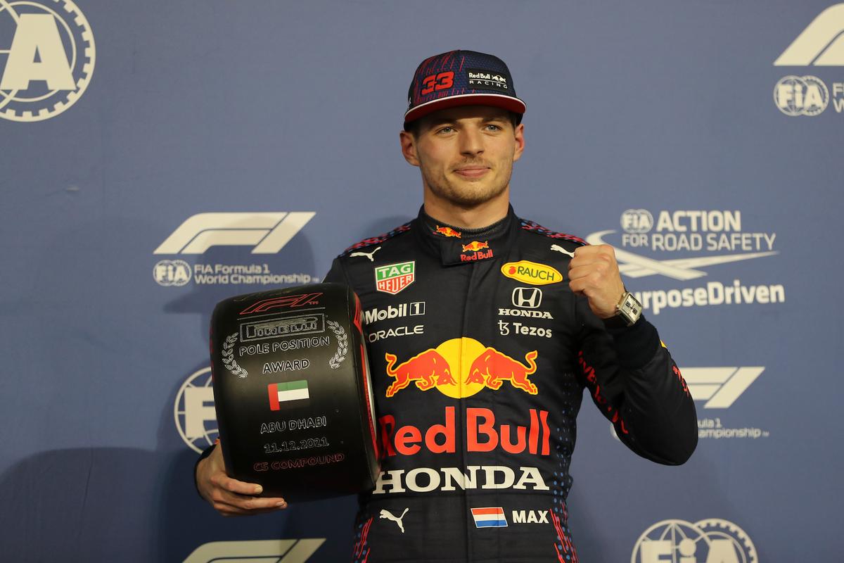 Verstappen Beats Hamilton for Pole Ahead of F1 Season Finale