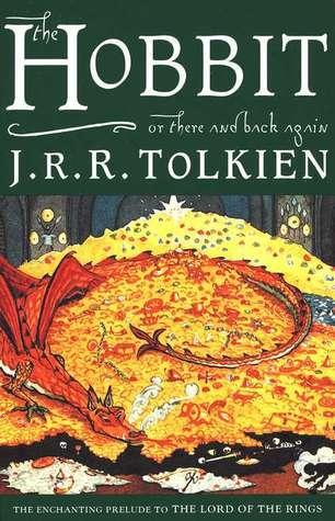 On the front cover of this edition of "The Hobbit," by J.R.R. Tolkien, is a watercolor illustration painted by the author himself.