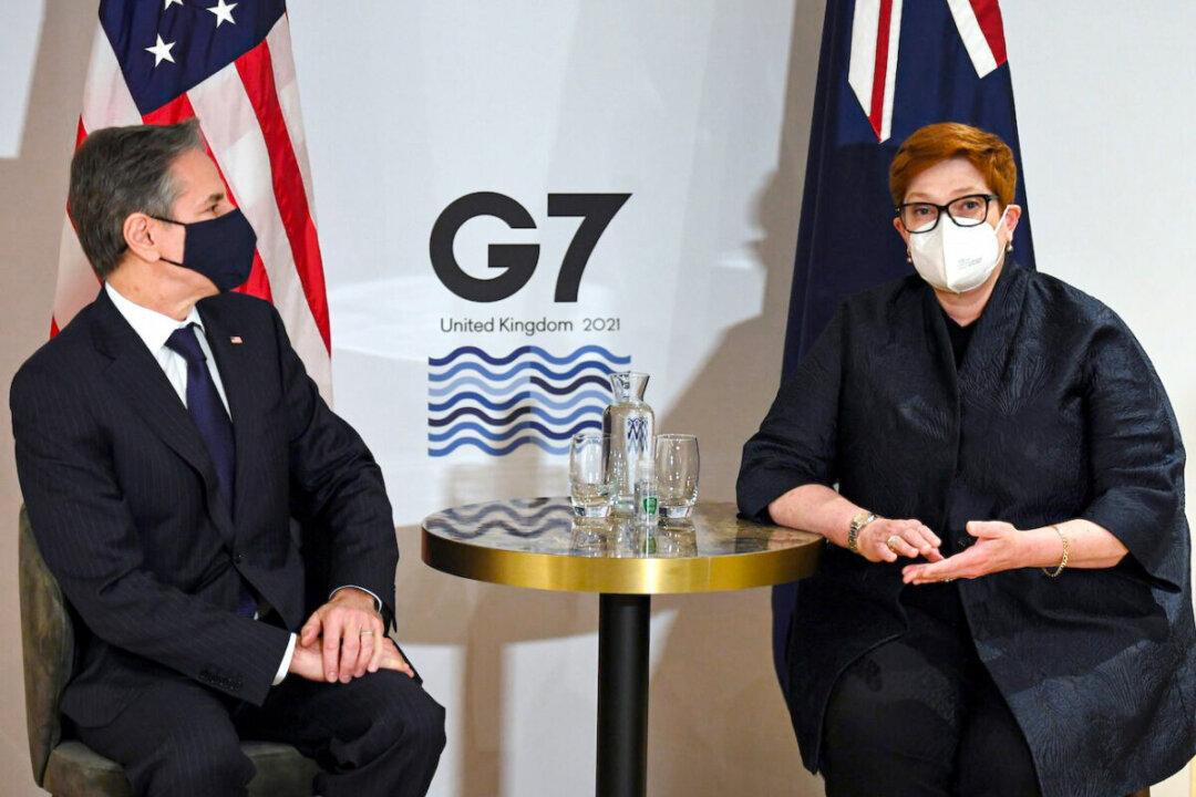 Top Australian, US Foreign Affairs Officials Meet at G-7 Summit, Reaffirm Efforts for Peace in Indo-Pacific